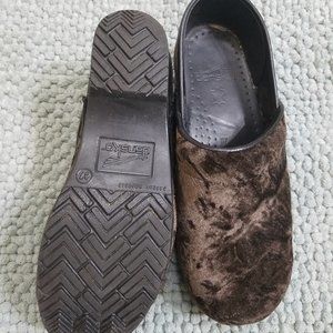 Dansko Brown Velvet